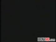 Ebony Slut Sucking On Some Big Cock