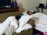 Cute blonde teen Ashley Luvbug enjoys riding big dick