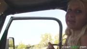 Pierced Hottie Masturbates In Vehicle And Hammered From Behind