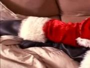 Santa babe pleasure herself
