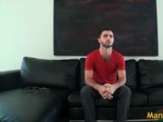 Aroused beast Josh getting asshole banged after sucking