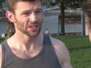 Colton Grey fucks the ass of a hot rebound guy Jordan E