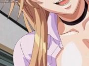 Lascive anime babe in stockings