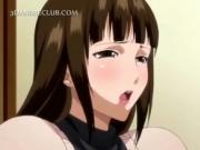 Big boobed anime babe gets pussy licked orgasmicly