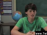 Gay XXX Jeremy Sommers is seated at a desk and an inter