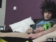 Amazing gay scene Hot fresh model Kayden Spike comes ba