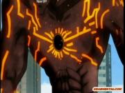 Busty hentai wetpussy riding stiff cock