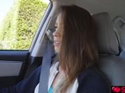 Charity Crawford blowjob Uber driver step bro