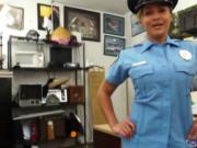 Brunette vibrator xxx Fucking Ms Police Officer