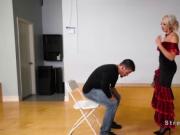 Latina gives free dance lesson and fuck