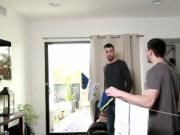 Sexy jock guys Jason Maddox and Jake Steel are going gr