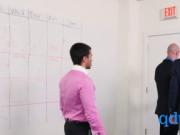 Cute boy is eager to please his colleagues