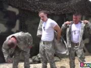 Stunning gay soldiers banging in locker room
