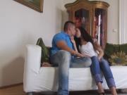 Bf finaly gets girlfriends ass for sex