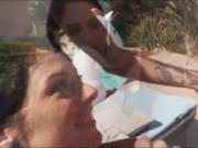 Teen BFFs wild pool party and nasty orgy