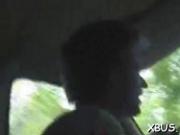 Going filthy in a stranger's car