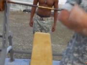 Military men gay sexy xxx Staff Sergeant knows what is