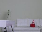 Jolly blonde amateur banged on casting