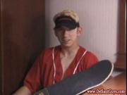 Straight teenager gives head POV