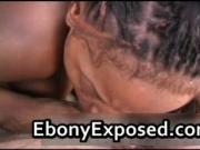 Usty ebony whore sucks and slammed by white cock 1 by E