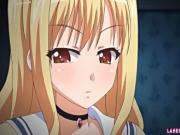 Hentai cutie tittyfucks and gets ass pumped