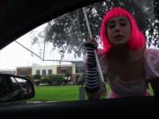 Cosplayer Natalie Monroe boned in public