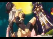 Bigboobs hentai Princess hot threesome fucked