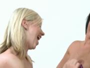 Hot lesbians vibrating each other