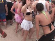 Funny group video with horny dancing and party all the