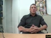 Amazing muscled stud interview by gotbuttered