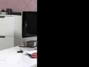 Dude on his casting licks whipped cream of pussy of his