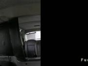 Busty girlfriend bangs in fake taxi
