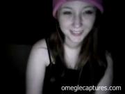 omegle teen 18yo playing on cam