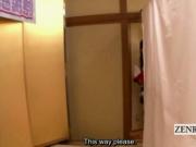 Subtitled Japanese lesbians bizarre group eating orgy