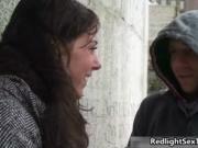 Sexy tourguide brings a horny guy to fuck some hooker b