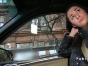 Russian amateur fucking in the car