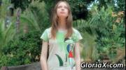 Teen masturbate outdoors