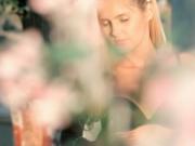 Petite and sensual blonde teen cutie goes naked by Skin
