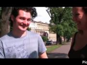 Sexy hunk pickup hottie blows prick and hammered in veh