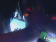 Rough lesbian fingering orgy