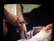 Sleeping handjob from wife