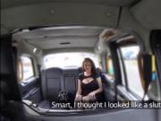 Vickie Powell fucks the taxi driver for free ride in th