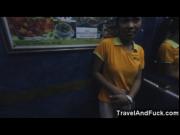 Traveler Fucks a Filipina Flight Attendant!