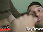 Hot guy gets fucked and creamed