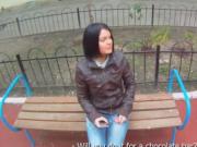 Teasing teen girl on a spy cam
