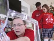 Rough milf teen Heathenous Family Holiday Card