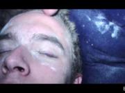 Hazed college boys touching each others dicks