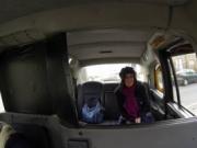Enjoy sex session inside fake taxi