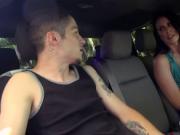 Huge tits Milf fuck young hitchhiker