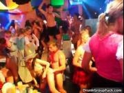 Nasty redhead babe is dancing only for that dude and ge